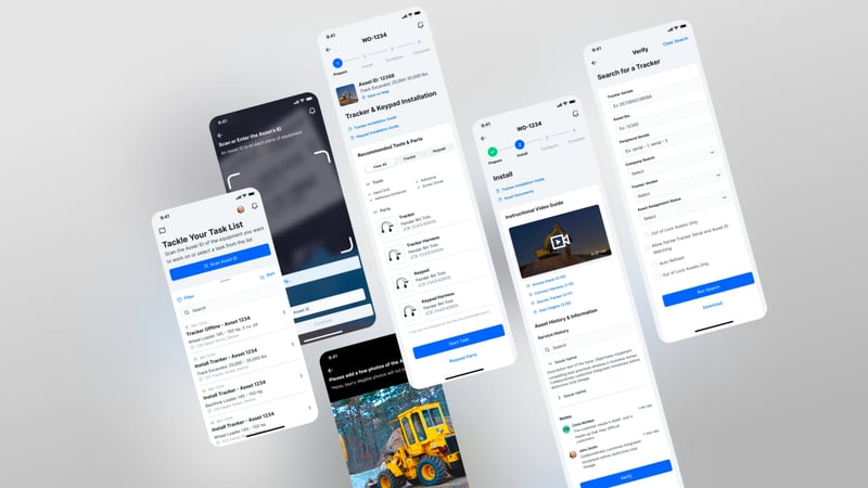 Asset Tracker - Equipment Management project preview