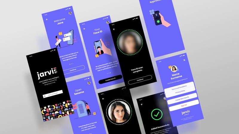 Jarvis - Biometric Authentication System project preview